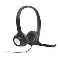 Logitech headset med mikrofon