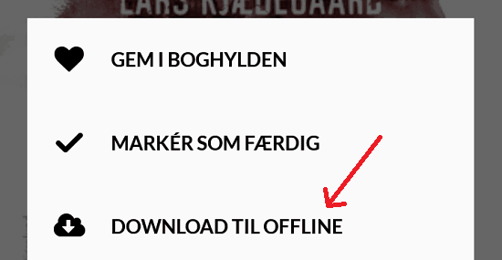 Lydbog offline