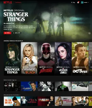 Netflix brugervenlighed