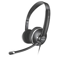 Phillips headset med mikrofon