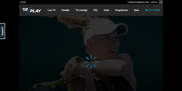 TV 2 Play i udlandet virker ikke