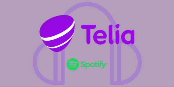 Telia mobilabonnement med Spotify musik