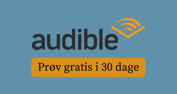 Brandy eksperimentel krøllet Audible i Danmark - Prøv det gratis i 30 dage uden binding