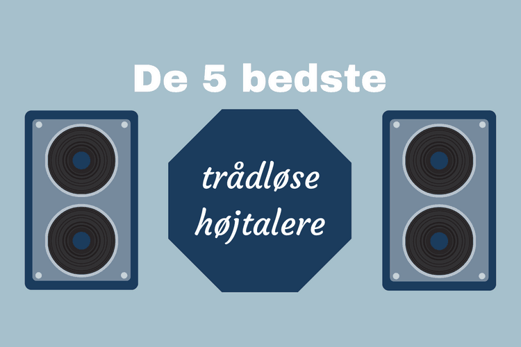 Bedste trådløse højtalere