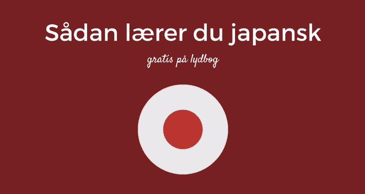 Lær japansk på lydbog