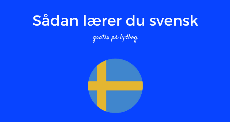 Lær svensk på lydbog