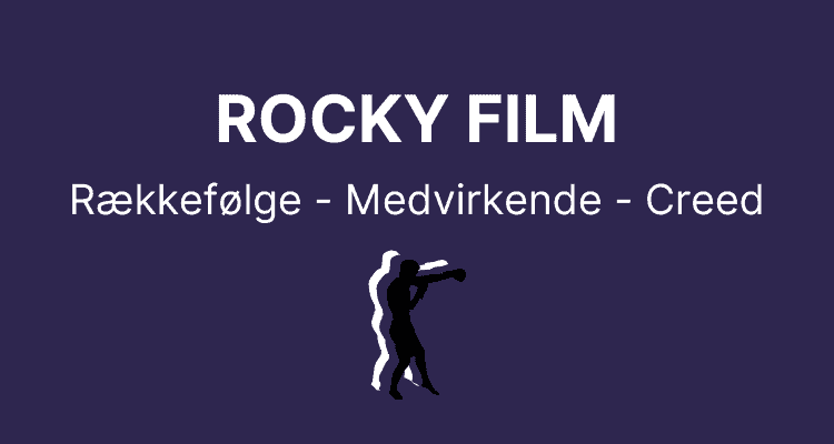 Rocky og Creed film rækkefølge