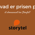 Storytel pris