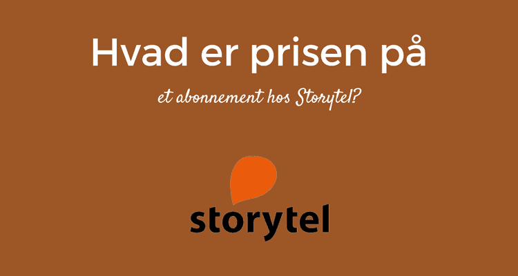 Storytel pris